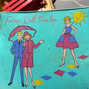 Vintage Barbie / Ken with Traveler Case